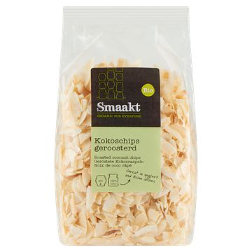 Foto van Smaakt biologisch kokoschips halftoasted 200g bij jumbo