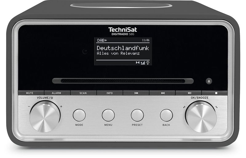 Foto van Technisat digitradio 586 dab radio antraciet