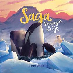 Foto van Saga, gevangen in het ijs - leonard boekee - hardcover (9789085435068)