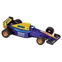 Foto van Modelauto formule 1 wagen blauw 10 cm - speelgoed auto's