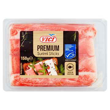 Foto van Vici premium surimi sticks 150g bij jumbo