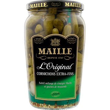 Foto van Maille cornichons extra fins 220g bij jumbo