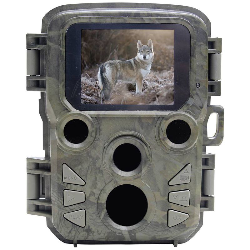 Foto van Braun phototechnik black 800 mini wildcamera 20 mpix timelapsevideo, geluidsopnames camouflage