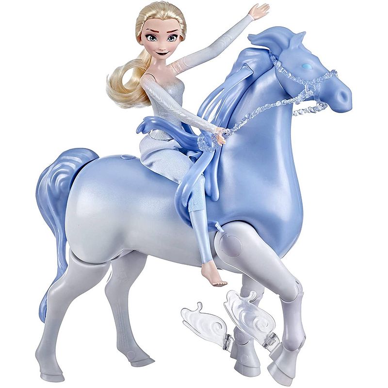 Foto van Disney speelfiguren frozen elsa & nokk meisjes blauw 2-delig