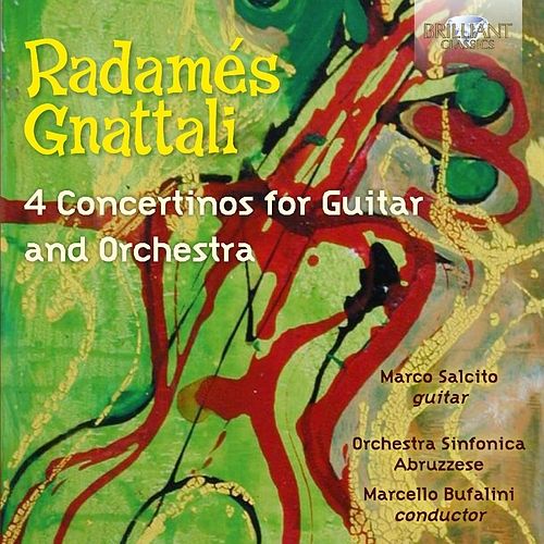 Foto van Gnattali: 4 concertinos for guitar and orchestra - cd (5028421954912)