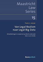 Foto van Van legal realism naar legal big data - frans leeuw - paperback (9789462907812)