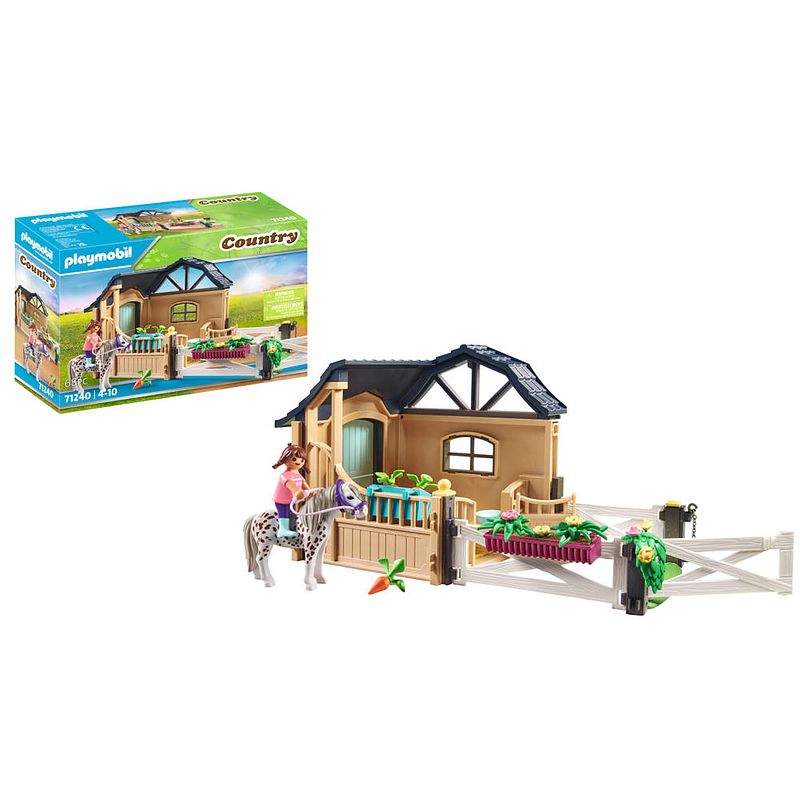 Foto van Playmobil country uitbreiding rijstal 71240