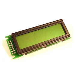 Foto van Display elektronik lc-display zwart geel-groen (b x h x d) 85 x 30 x 13.6 mm dem16227syh-ly