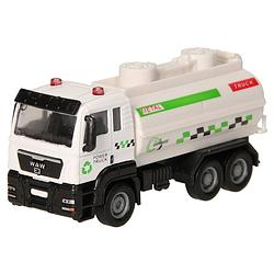 Foto van - die-cast gemeentewerken - recyclewagen