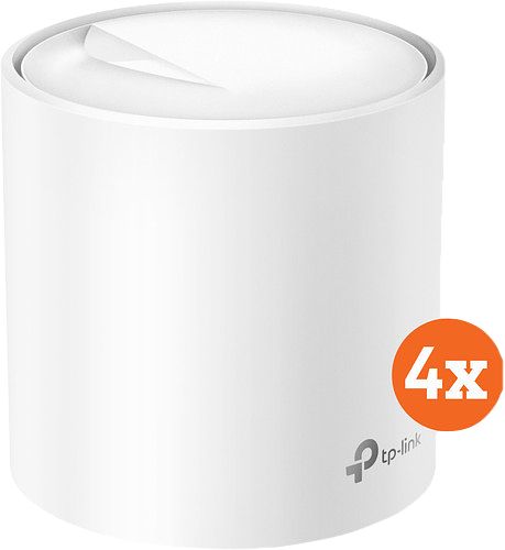 Foto van Tp-link deco x60 mesh wifi 6 (4-pack) - 2020