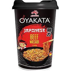 Foto van Oyakata instant noodles beef wasabi 93g bij jumbo