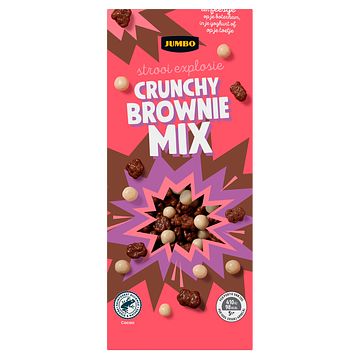 Foto van Jumbo strooi explosie crunchy brownie mix 200g