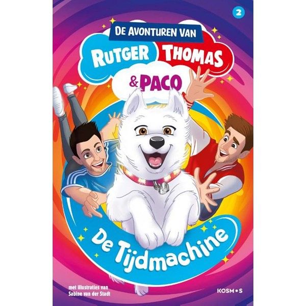 Foto van Boek de avonturen van rutger, thomas en paco 2 de tijdmachine