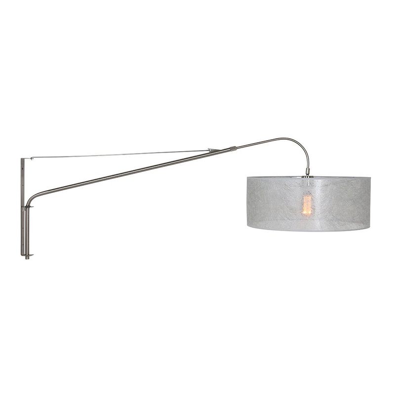 Foto van Steinhauer wandlamp elegant classy 9327 staal kap zilver sizoflor