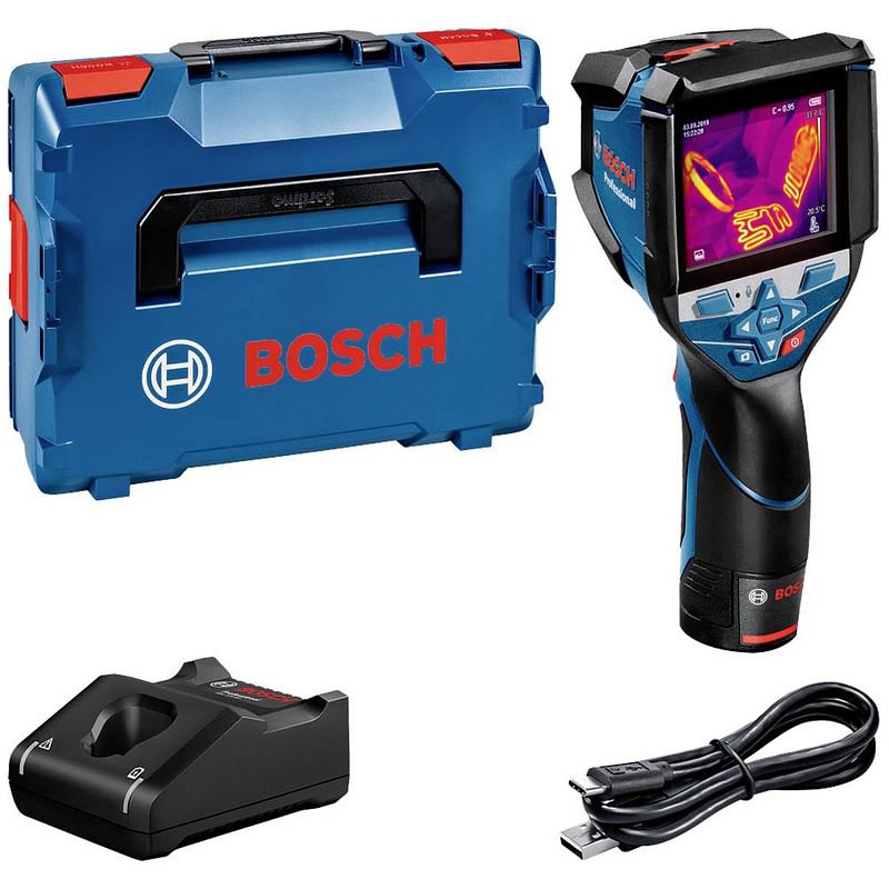 Foto van Bosch professional gtc 600 c warmtebeeldcamera -20 tot 600 °c 9 hz