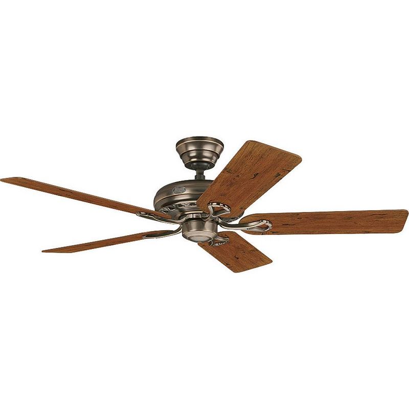 Foto van Hunter savoy ab plafondventilator (ø x h) 132 cm x 32 mm kleur ventilatorbladen: mahonie, kersenboom kleur behuizing: amber