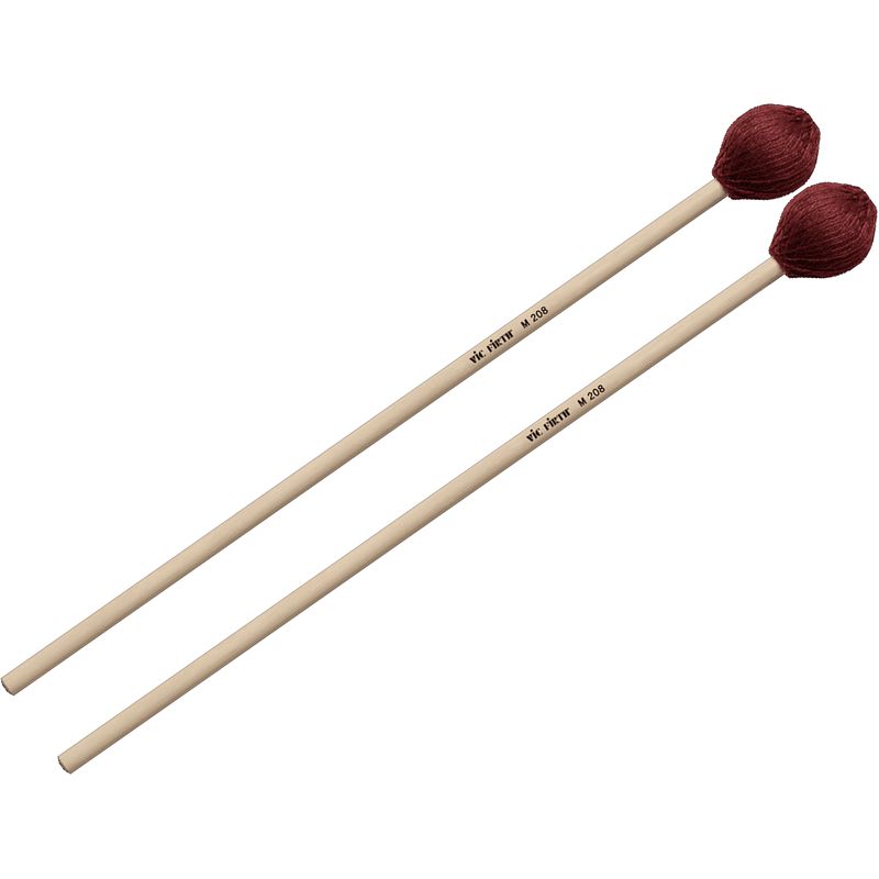 Foto van Vic firth m208 pesante hard mallets voor marimba en vibrafoon