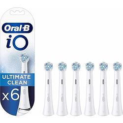 Foto van Oral-b opzetborstels io ultimate clean wit (6 stuks)