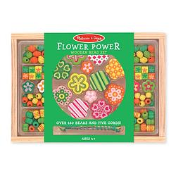 Foto van Melissa & doug - flower power houten kralen