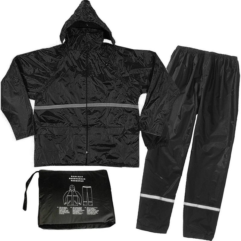 Foto van Regenpak maat xl - regenpak - basic rainsuit - unisex - regenpak dames en heren - regenpak maat xl- regenpak kopen