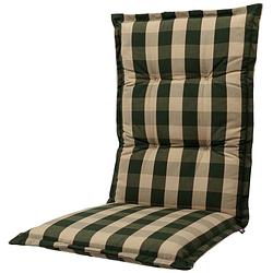 Foto van Kopu® country green - comfortabel tuinkussen met hoge rug - groen