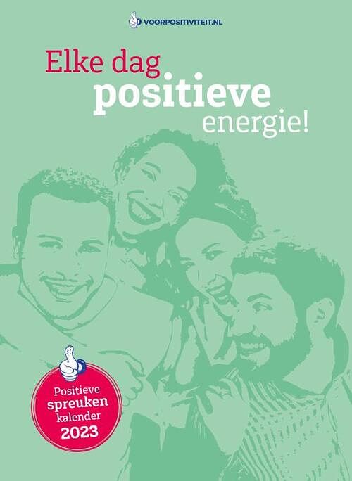 Foto van Scheurkalender 2023 elke dag positieve energie - mark verhees - paperback (9789493205116)