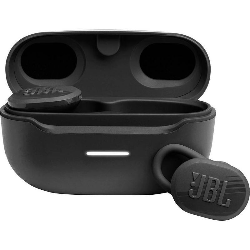 Foto van Jbl harman endurance race in ear oordopjes bluetooth sport zwart waterbestendig