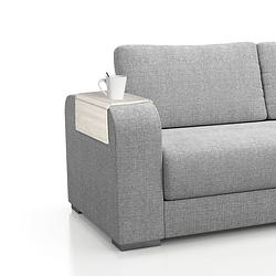 Foto van Dienblad sofa - 45x24 cm - naturel