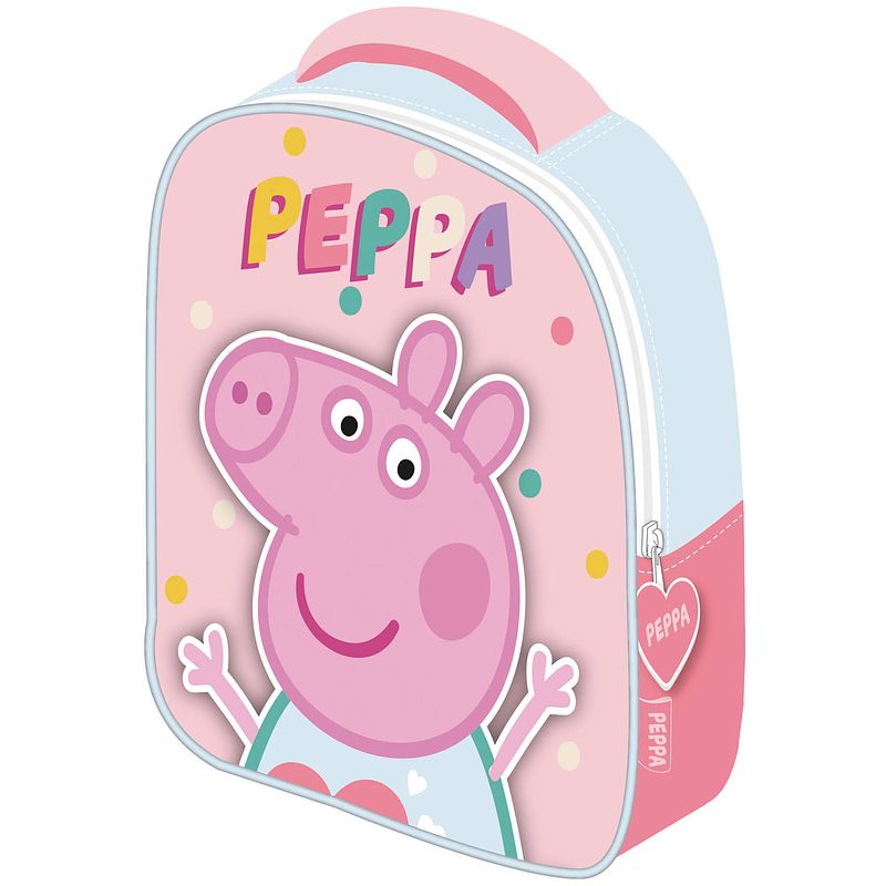 Foto van Nickelodeon rugzak peppa pig meisjes 26 x 32 cm polyester roze