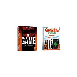 Foto van Spellenbundel - kaartspel - 2 stuks - the game & qwirkle kaartspel
