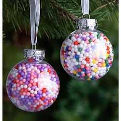 Foto van Kurt s. adler - plastic & styrofoam ball ornament assorted.