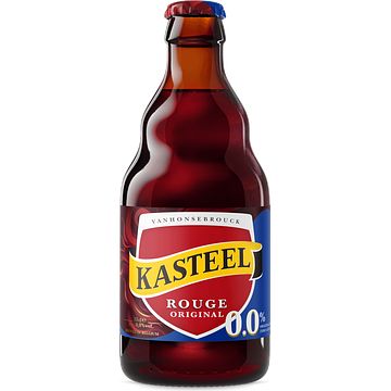 Foto van Kasteelbier rouge 0% fles 330ml bij jumbo