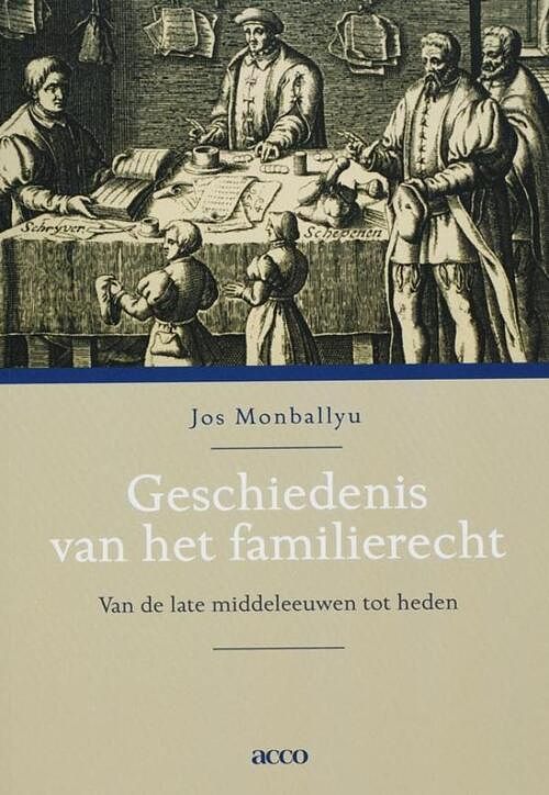 Foto van Geschiedenis van het familierecht - jos monballyu - ebook (9789033479977)