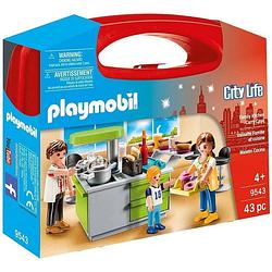 Foto van Playmobil city life meeneem keuken - 9543