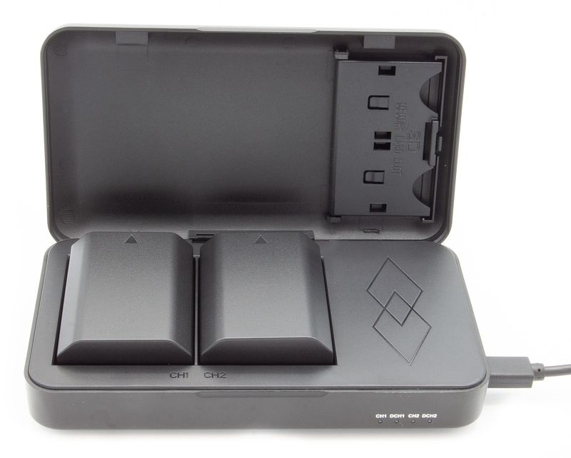 Foto van Chilipower powercase voor sony np-fz100 - duo lader, powerbank en bewaarcase in 1