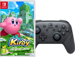 Foto van Kirby en de vergeten wereld + pro controller