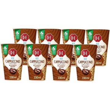 Foto van Douwe egberts ice cappuccino ijskoffie 8 x 230ml bij jumbo