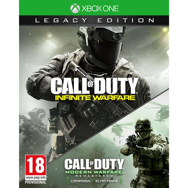 Foto van Xbox one call of duty infinite warfare legacy edition