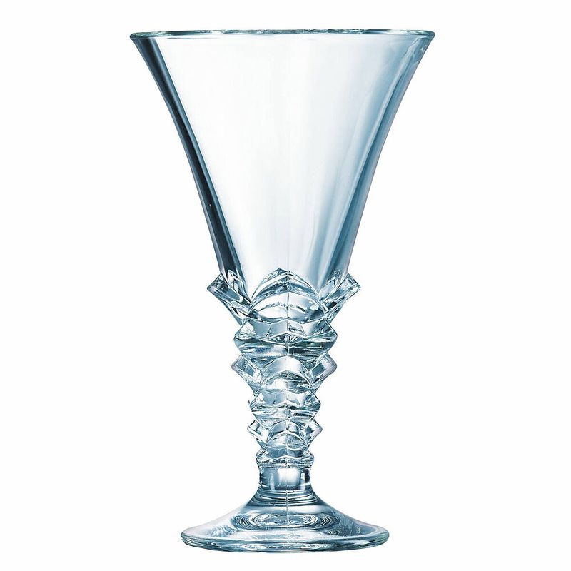 Foto van Glas voor ijs en milkshakes arcoroc palmier transparant glas 370 ml 6 onderdelen