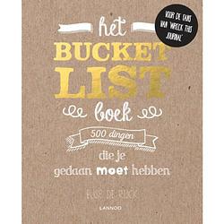 Foto van Het bucketlist boek