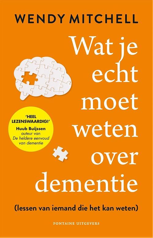 Foto van Wat je echt moet weten over dementie - wendy mitchell - ebook (9789464041781)