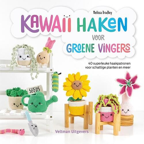 Foto van Kawaii haken voor groene vingers - melissa bradley - paperback (9789048321032)