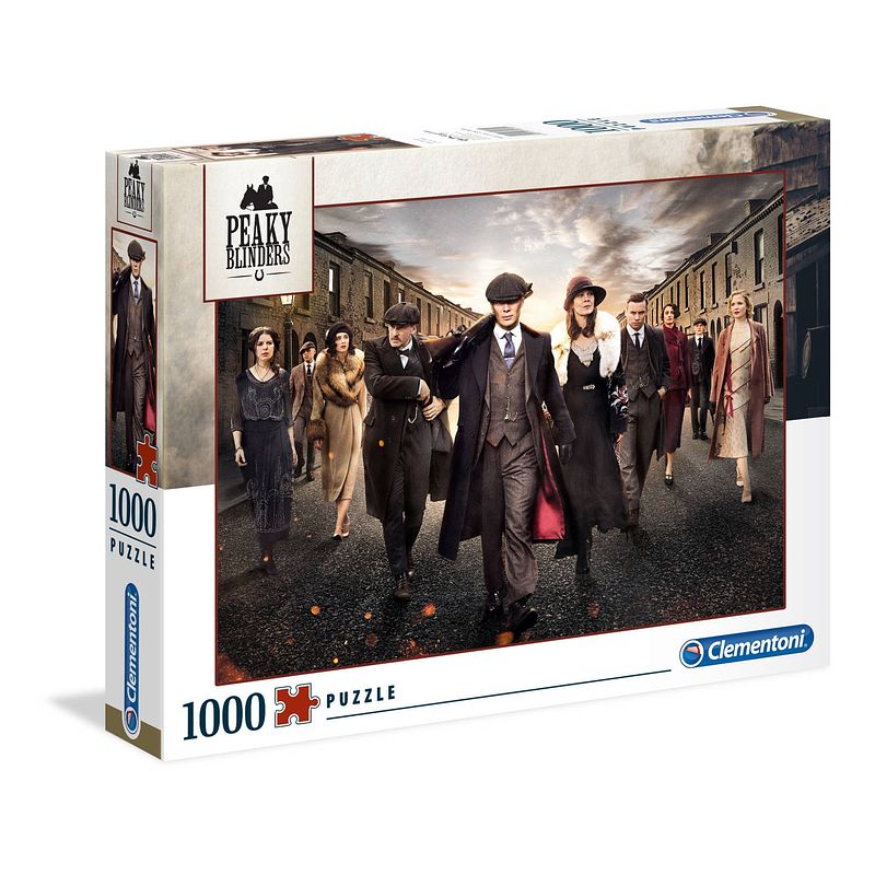 Foto van Clementoni legpuzzel peaky blinders karton 1000 stukjes