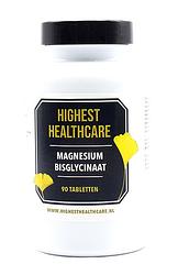 Foto van Highest healthcare magnesium bisglycinaat tabletten