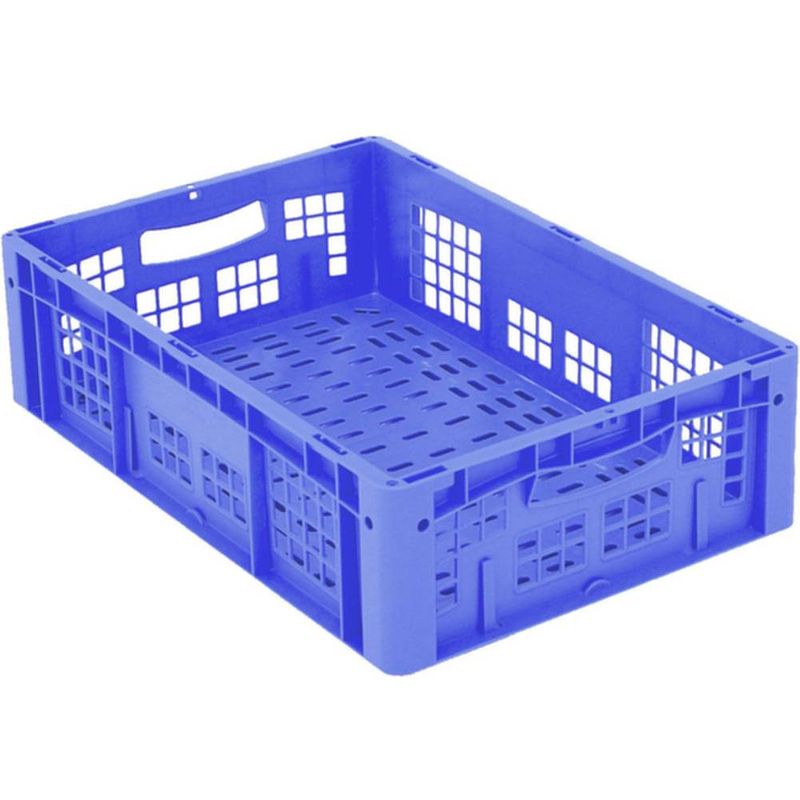 Foto van 1658767 stapelbak ergonomic geschikt voor levensmiddelen (l x b x h) 600 x 400 x 170 mm blauw 1 stuk(s)