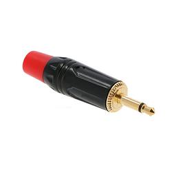 Foto van Devine 2mjmp-r kabeldeel 3.5mm mini jack mono rood