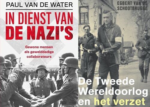 Foto van Pakket verraad en verzet: in dienst van de nazi's & woii en het verzet - egbert van de schootbrugge, paul van de water - paperback (9789401918169)