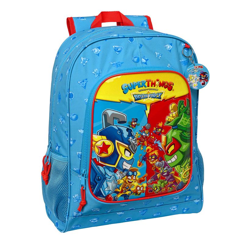 Foto van Schoolrugzak superthings rescue force 32 x 42 x 14 cm blauw