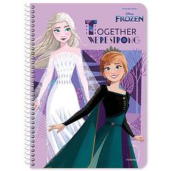 Foto van Disney notitieboek frozen 2 junior 25 x 17 cm papier roze