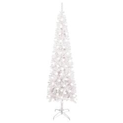 Foto van Vidaxl kerstboom met led's smal 120 cm wit
